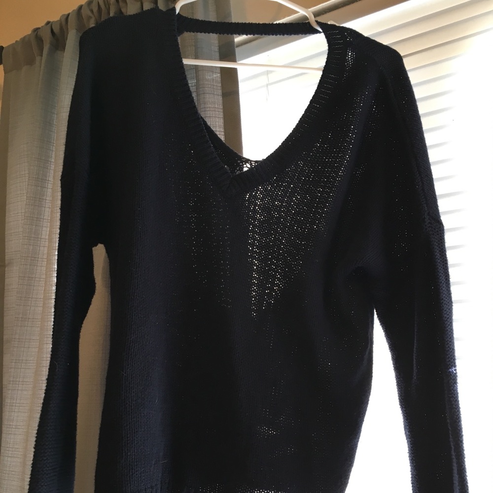 Aeropostale navy sweater